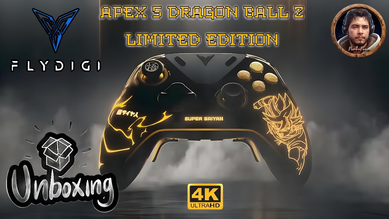 Flydigi APEX 5 Dragon Ball Z Limited Edition🔥​🎮​Unboxing y Preview 4K (ENGLISH SUBTITLES)