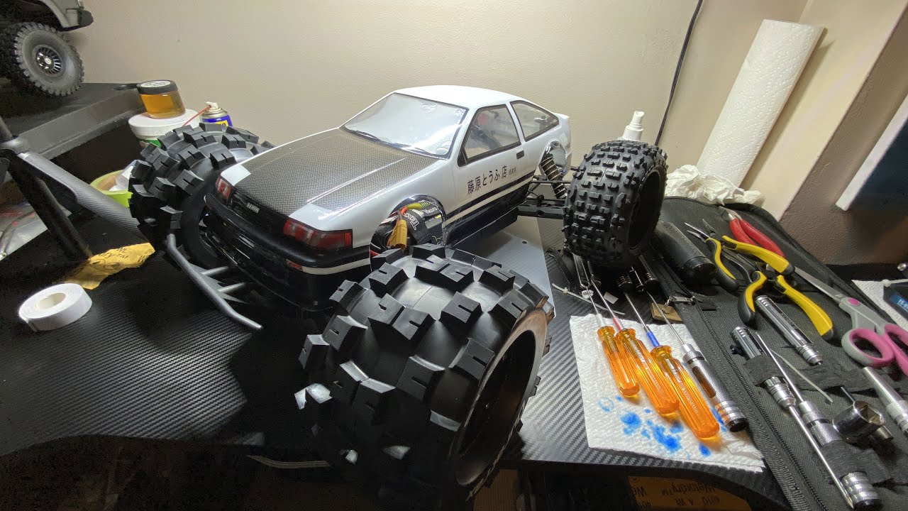 RC - Tekno MT410 Build & First Test - CV/Driveshaft/U-Joint Fix & Shock Assembly Tips