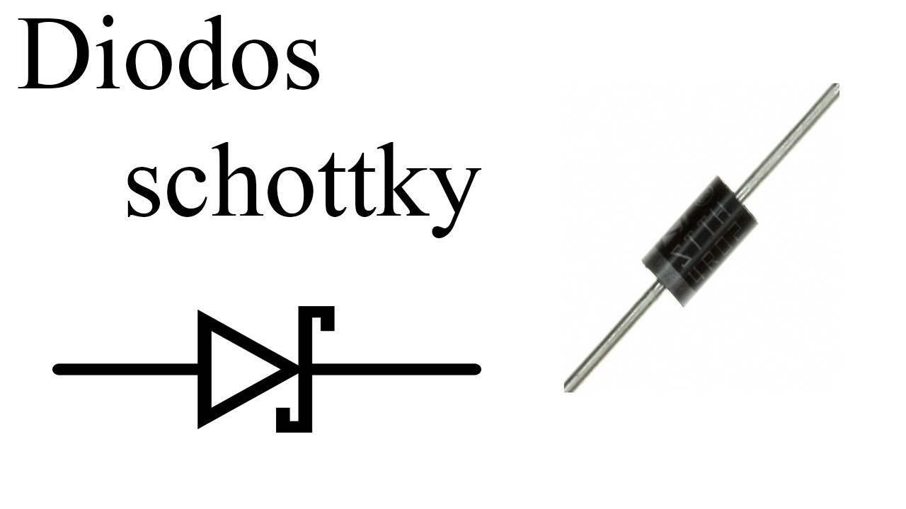 Diodos schottky: Analisis de funcionamiento y lectura de datasheet