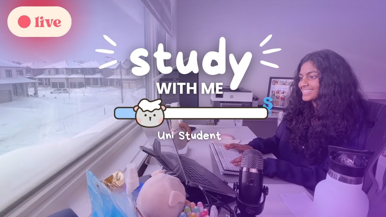 Study w Me | Comp Sci Uni Student 📚✨