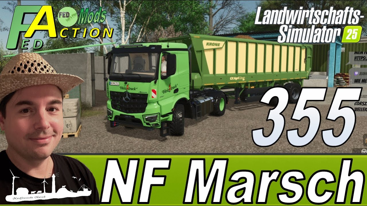 LS25 🚜 355 NF Marsch 4fach Mist verteilen #landwirtschaftssimulator25 #letsplay #farmingsimulator25