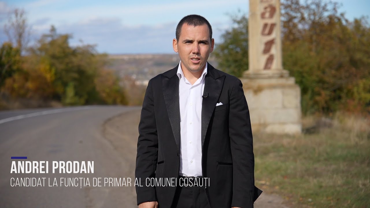 Cosăuți votează primarul Andrei Prodan și Partidul „Democrația Acasă” / publicitate electorală