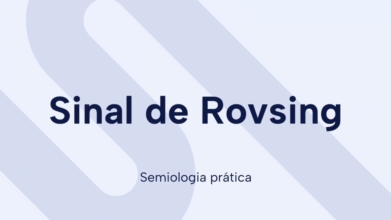Sinal de Rovsing - Exame F&iacute;sico do Abdome