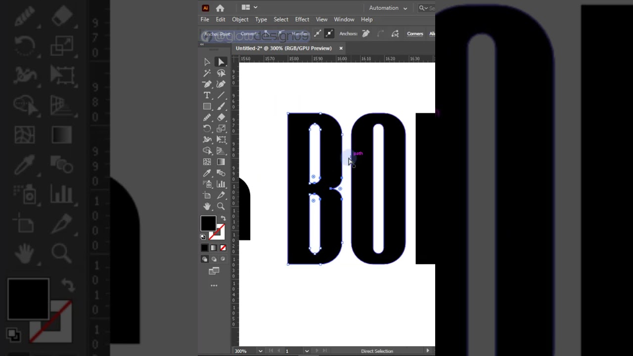 Mastering Typography Logo Design in Illustrator 🔥 #graphicdesign #logo #illustrator