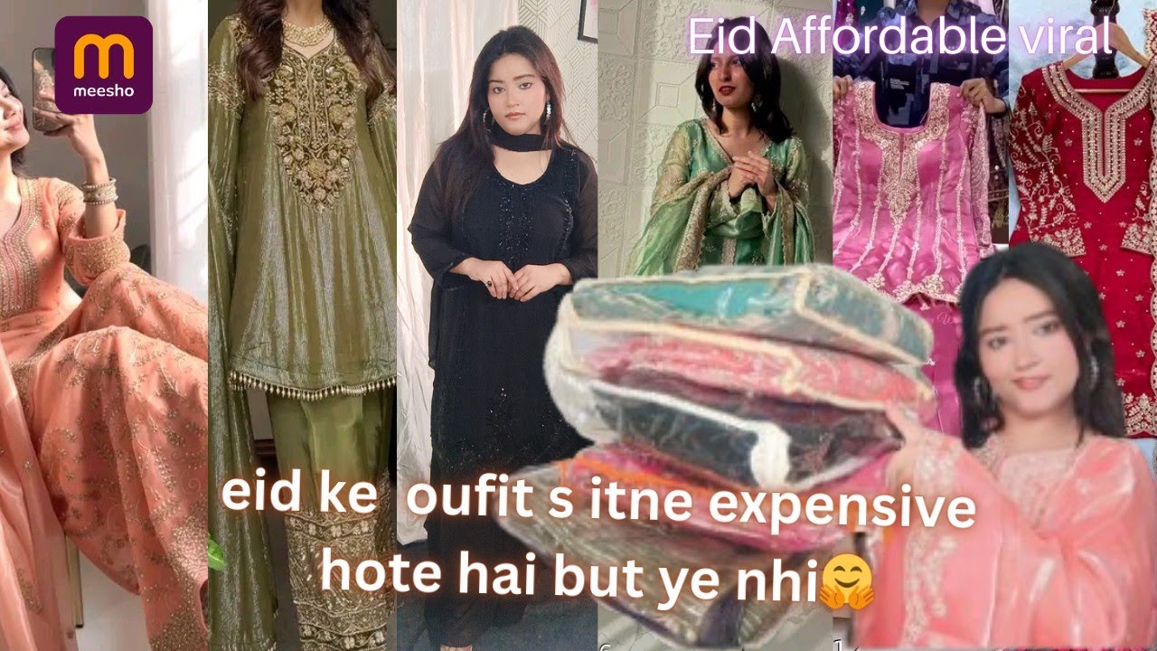 Meesho Eid Haul 2026 ✨ Affordable & Beautiful Suits for Eid