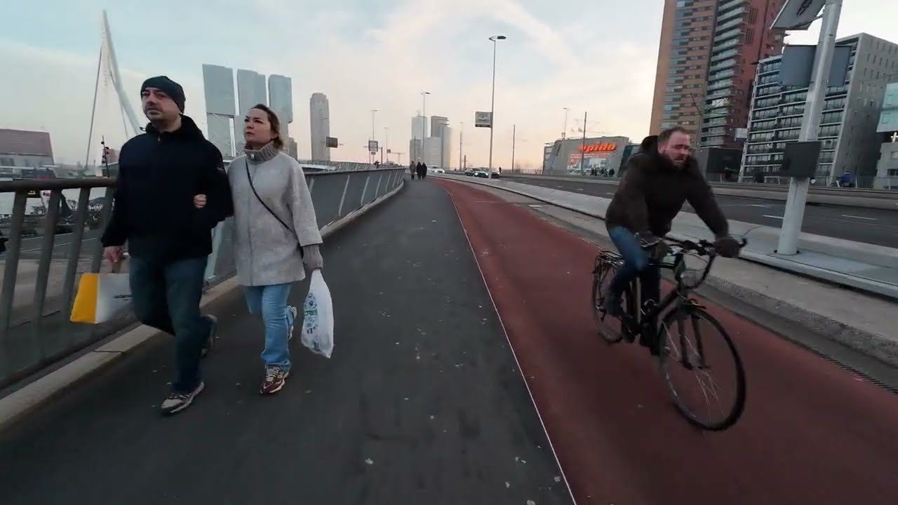 ROTTERDAM, Netherlands 🇳🇱  4K Walking Tour