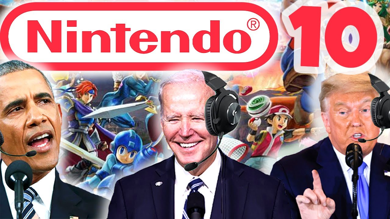 US Presidents Play Nintendo Games 10