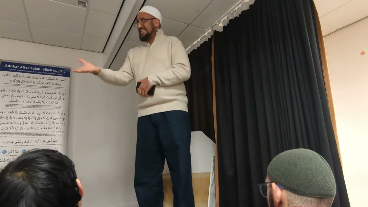 The importance of character alongside good deeds | Jummah Khutba 19/12/25 | Sheikh Zane Abdo