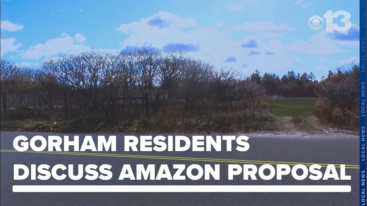 Gorham residents hold meeting to discuss proposed Amazon delivery station