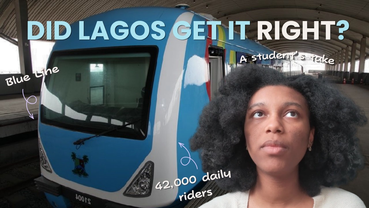 A Student's Take on the Lagos Blue Line Metro l An Infrastructure Analysis Video