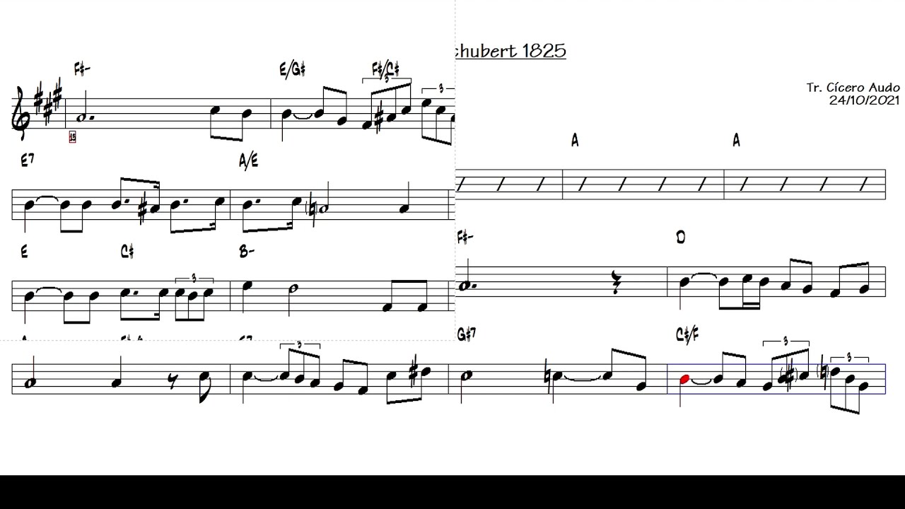 Ave Maria - Schubert 1825 (Tenor Sax Bb) [Sheet music]