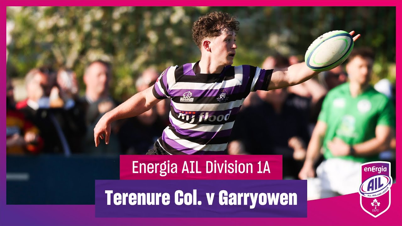 Terenure Col. v Garryowen - #EnergiaAIL Highlights Men's Div 1A Rd 7
