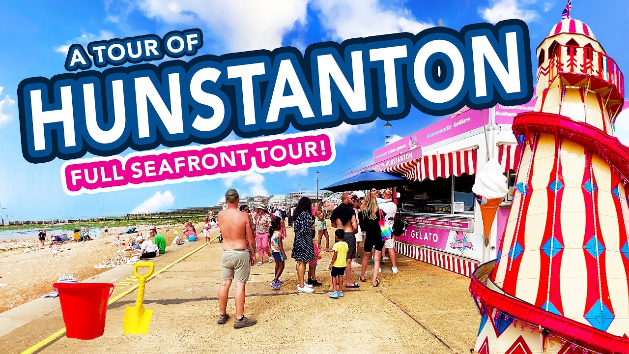 HUNSTANTON | Full seafront tour of Hunstanton Norfolk