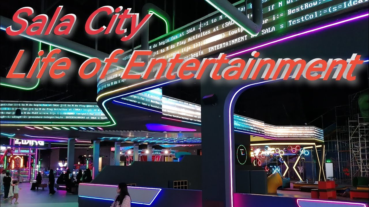 SALA CITY Life Of Entertainment in Jeddah Park