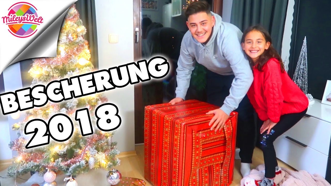 BESCHERUNG WEIHNACHTEN  2018 - die GRÖßTEN GESCHENKE auspacken - Mileys Welt