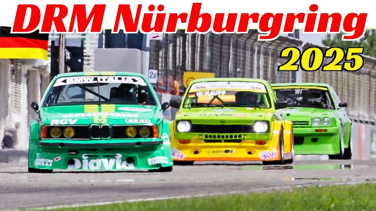 DRM Deutsche Rennsport Meisterschaft Nürburgring 2025 - Ford Capri Turbo, Porsche 935 K3, Opel Manta