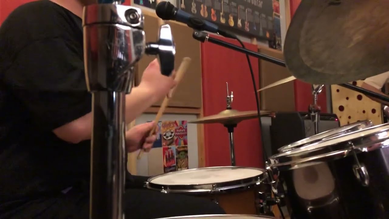 Nov 7 2025 - Me Jamming to a song I don’t know for Drumeo