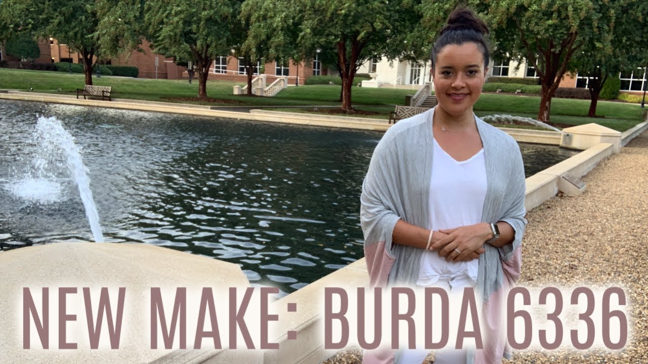 Fall Layering  |  BURDA 6336 Pattern Review