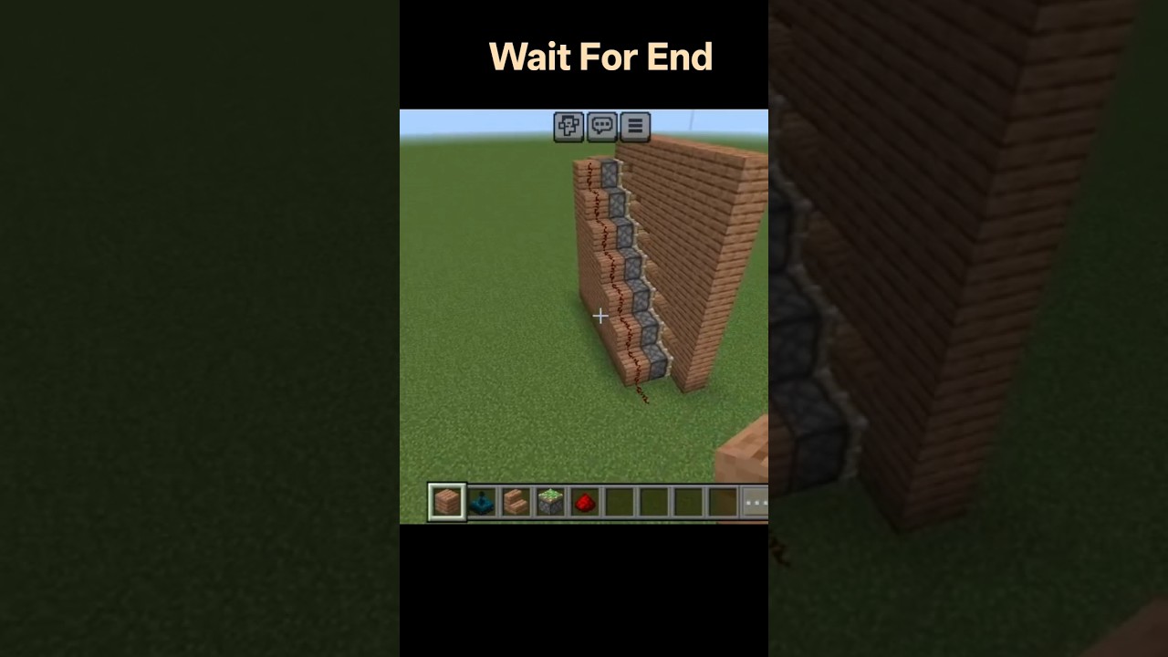 Minecraft Automatic Stairs 😱