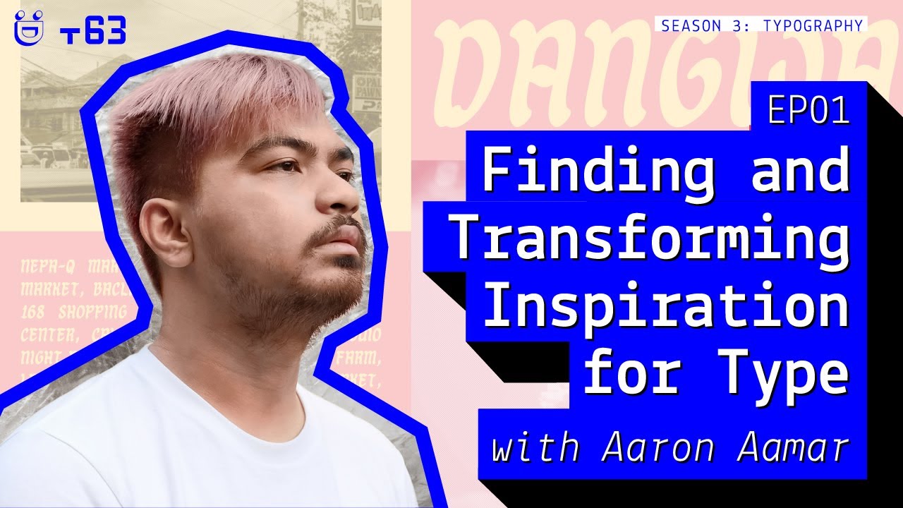 Finding & Transforming Inspiration for Type with Aaron Amar | Filipino Type Design