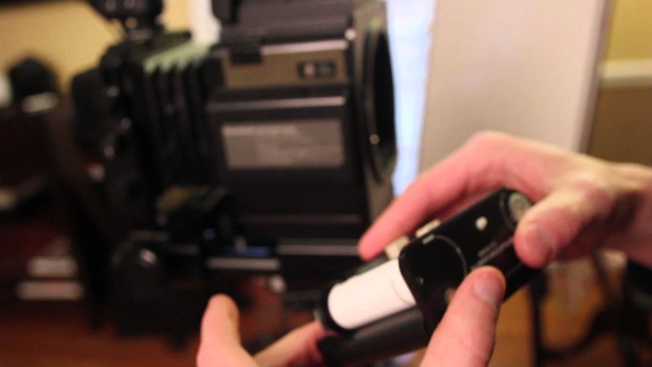 Loading 120 Black & White Film into a Fuji GX680