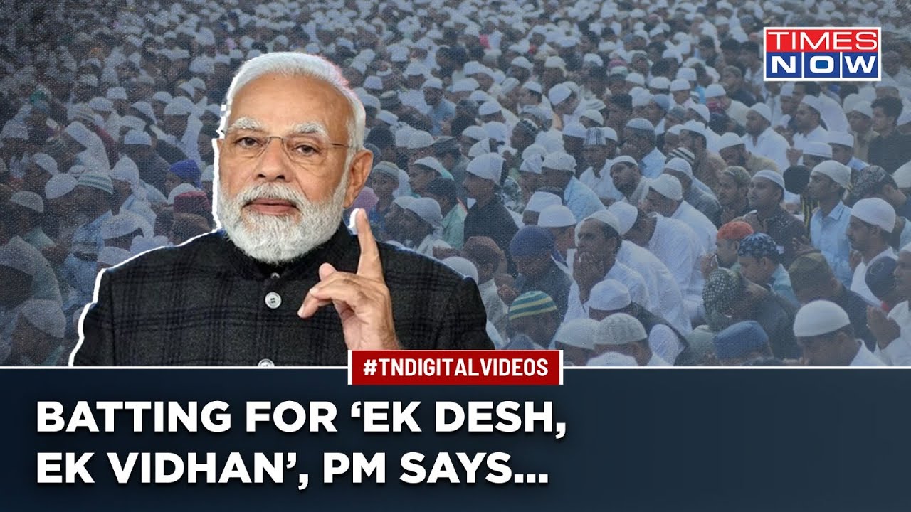 PM Modi's Biggest Pitch For UCC| Bats For 'Ek Desh, Ek Vidhan&rsquo;| Asks Indians To Reject Vote Vultures