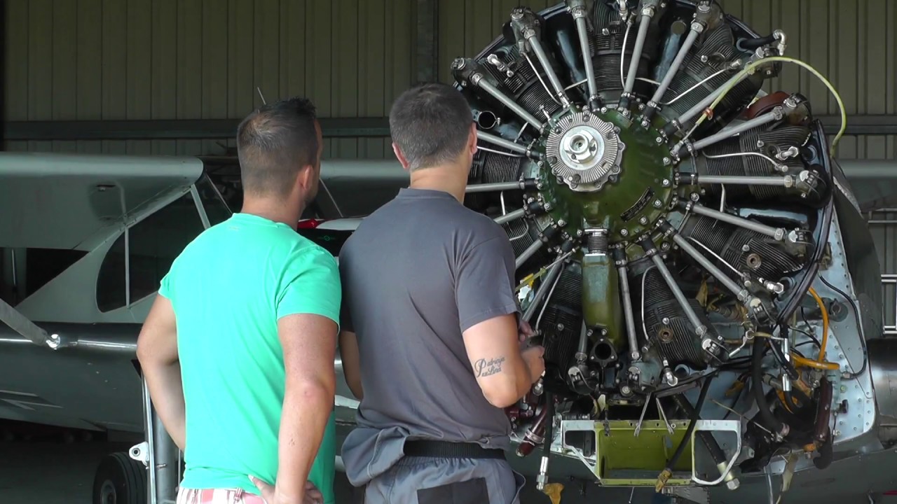 Focke-Wulf Fw 190 Replica - Einbau neuer Motor