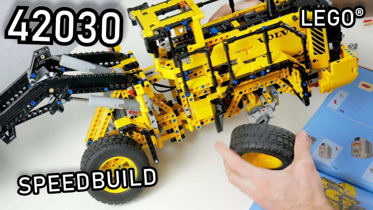 LEGO 42030 Speedbuild | LEGO Volvo L350F Wheel Loader | Speed Build 42030 LEGO Technic 2014 LEGO PF