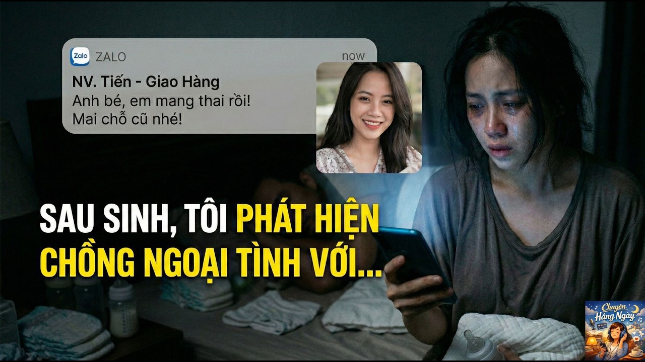 TRUYỆN AUDIO | Sau Sinh, Tôi Phát Hiện Anh Có Người Thứ 3 | Đánh Ghen Đỉnh Cao