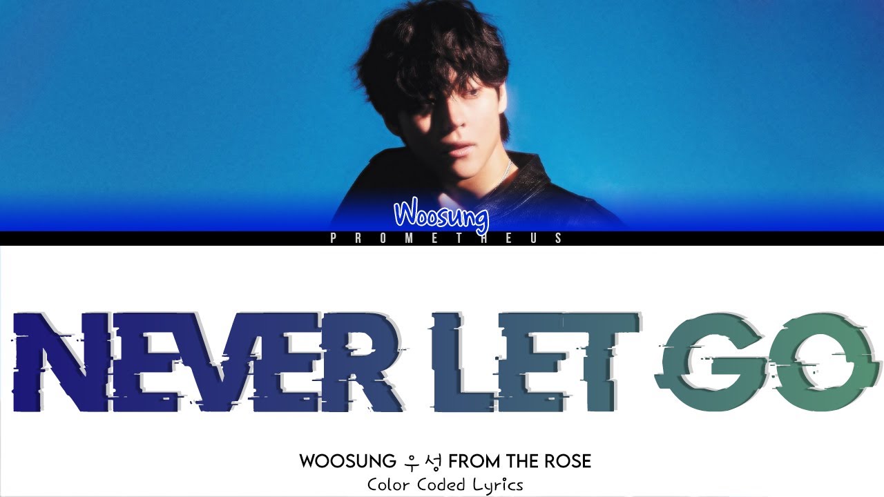 우성 WOOSUNG 'Never Let Go' Lyrics (Color Coded Lyrics)