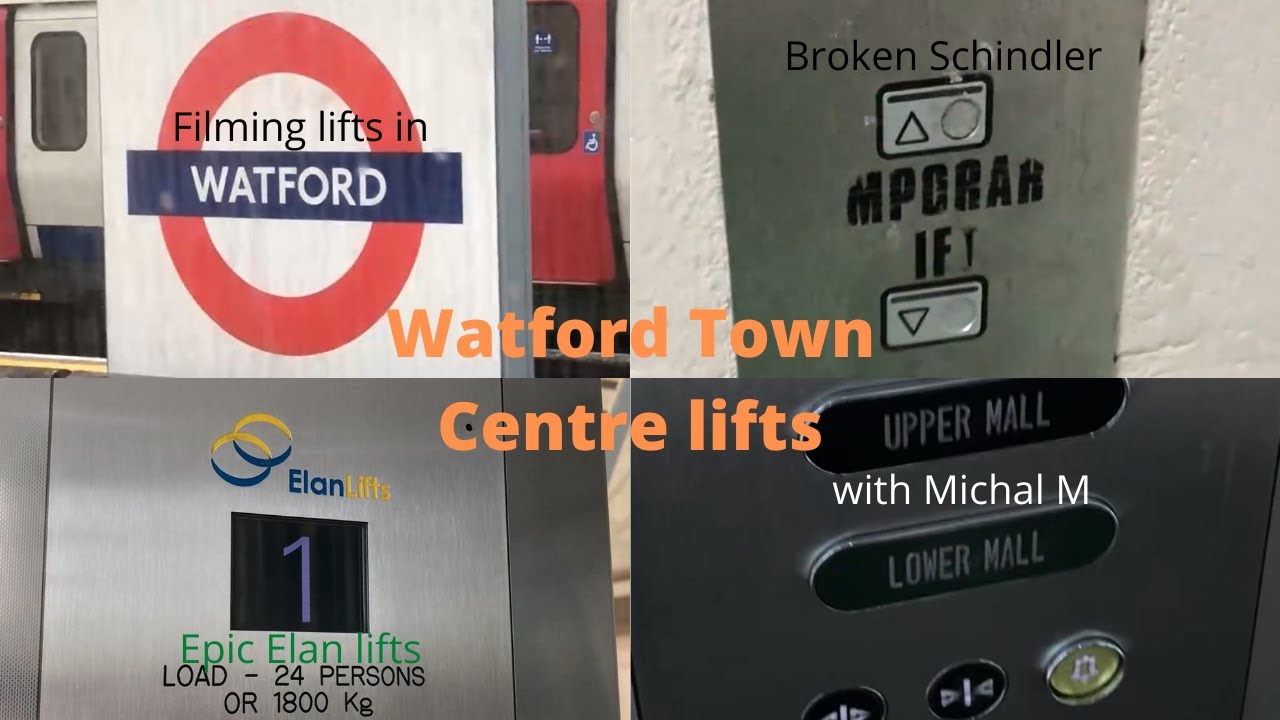 Some lifts in Watford Town Centre w/ Michal M