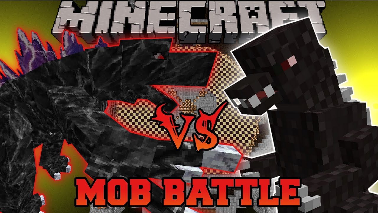 GODZILLA VS MOBZILLA - Minecraft Mob Battles - OreSpawn and Godzilla Mods