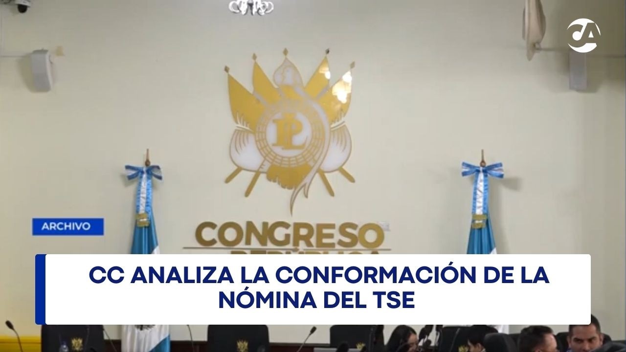 CC analiza la conformación de la nómina del TSE