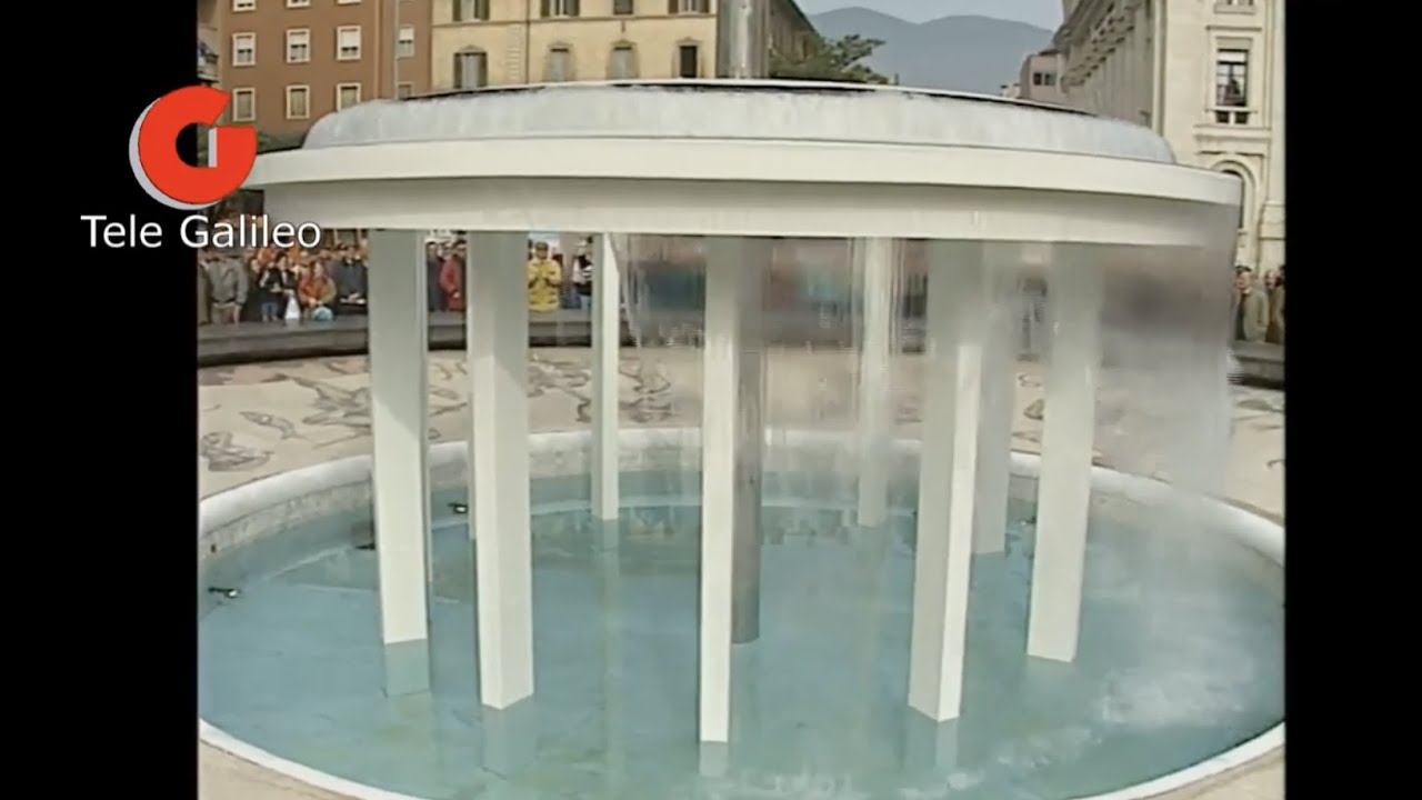Terni Amarcord: Inaugurazione restauro Fontana di Piazza Tacito - 1995