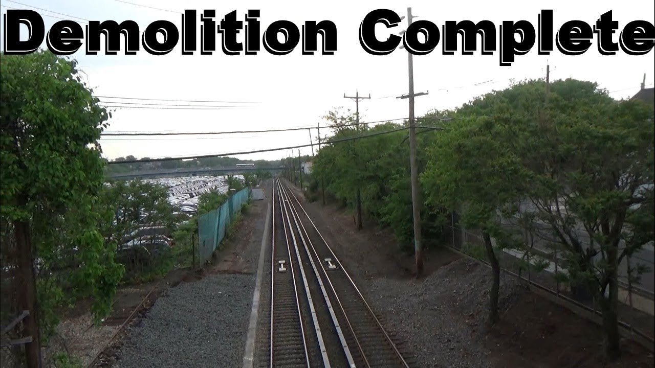 ⁶⁰ᶠᵖˢ Staten Island Railway: Demolition Complete of Nassau & Atlantic Stations - 5/2017