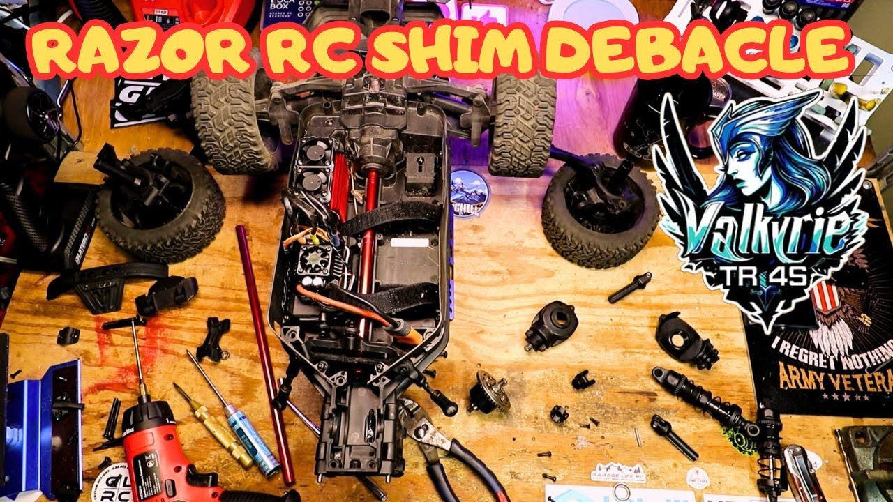 Bench EP 25 How To Remove The Valkyrie Diffs, More Fans, And Shock Issue And Tuning For The Redcat