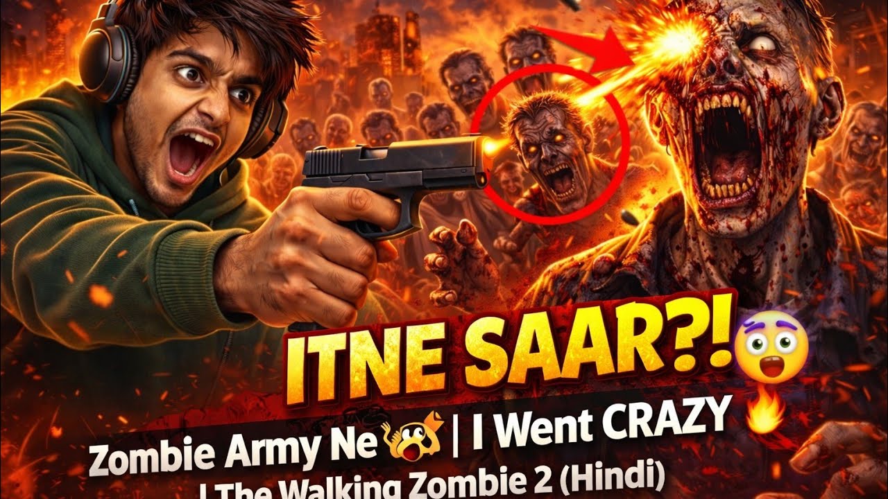 The Walking Zombie 2 But I Went CRAZY! 😈🧟‍♂️ (Hindi Gameplay)