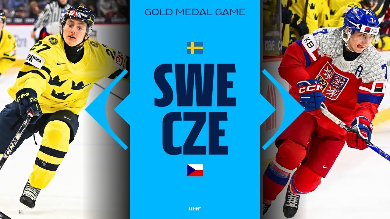 Highlights: Gold Medal Game - Sweden vs Czechia | 2026 #WorldJuniors