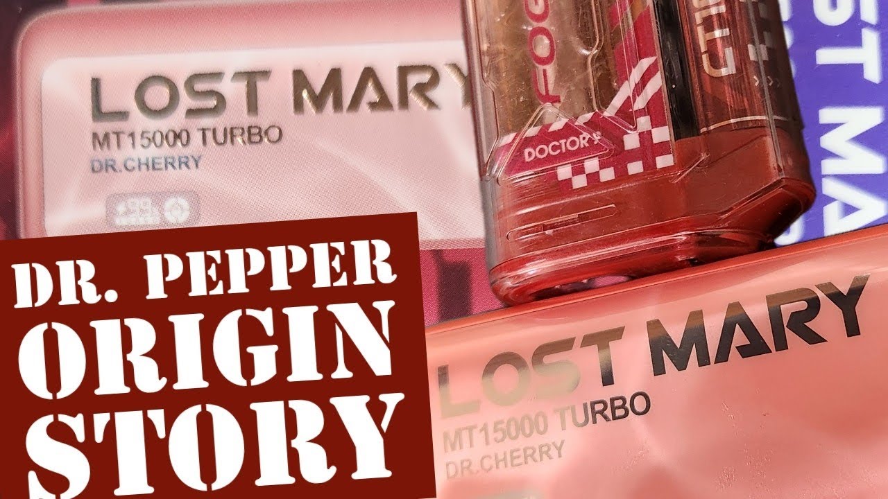 Dr. Pepper Origin Story & Head-to Head: FOGER CT10000 Doctor P vs. Lost Mary MT15000 Turbo Dr Cherry