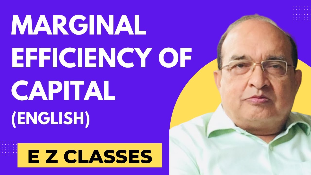 Marginal Efficiency of Capital (English)