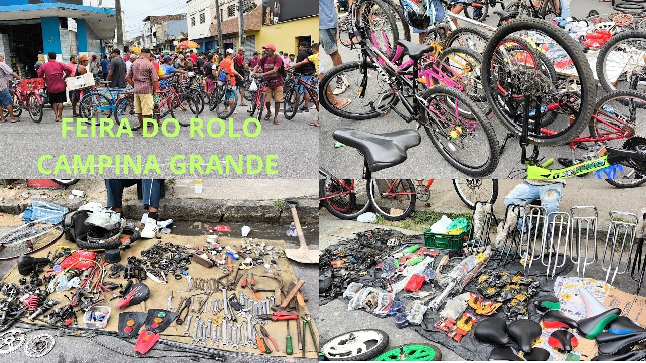 FEIRA DO ROLO DE CAMPINA GRANDE-PB AQUI VC ENCONTRA MUITA RELÍQUIA ANTIGAS