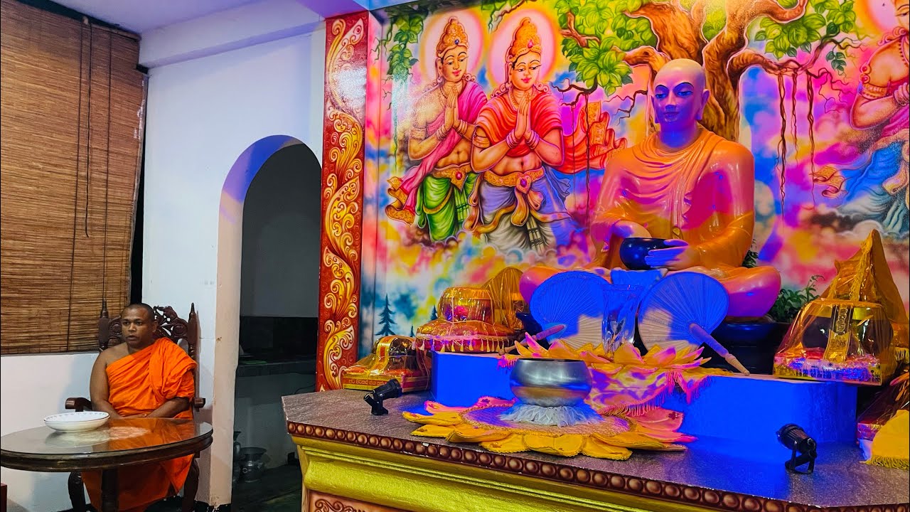 බෙලිඅත්තෙ සිට පැමිණි පින්වත් පිරිස විසින් සිදු කළ දහවල් දානමය පින්කම.🙏🙏