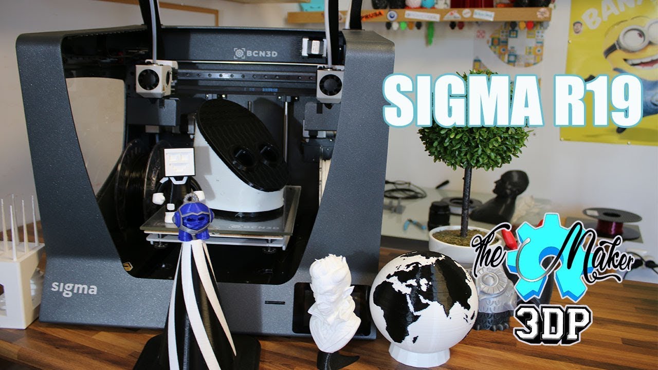SIGMA R19 DOBLE EXTRUSIÓN SISTEMA IDEX: REVISIÓN POR THE MAKER 3DP