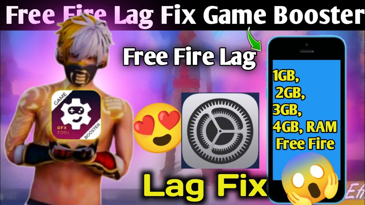 Free Fire Lag Fix 2025 😱 GFX Tool Best Settings📲 1GB, 2GB,3GB, 4GB, RAM mobile LAG 😍