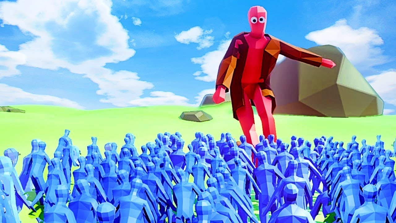 UNE ARMÉE DE SOLDATS vs UN GÉANT ! | Totally Accurate Battle Simulator
