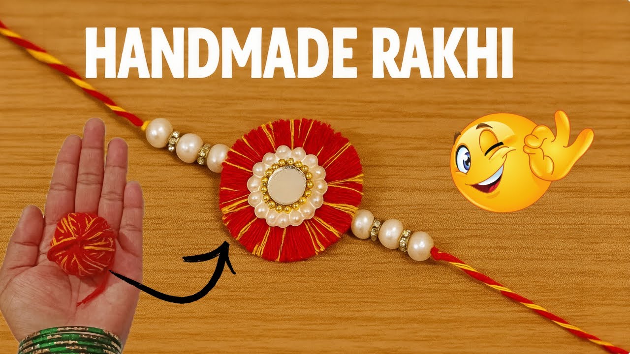 Rakhi making ideas at home for school competition | How to make rakhi | diy rakhi making competition