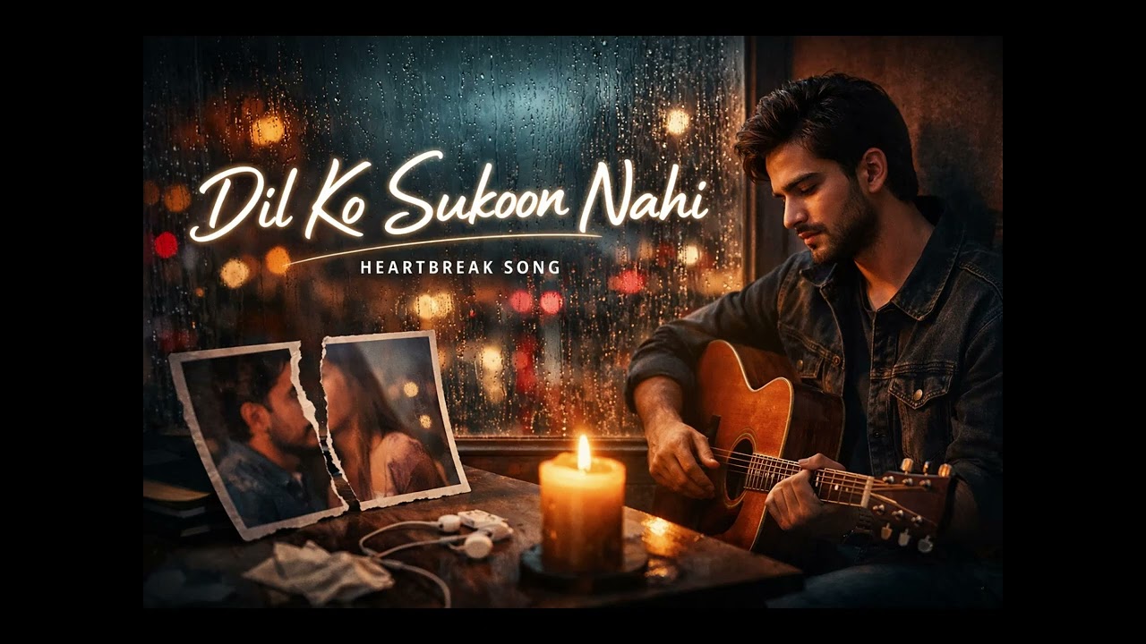 Dil Ko Sukoon Nahi 💔 | Heartbreak Song | Emotional Sad Hindi Song 2026