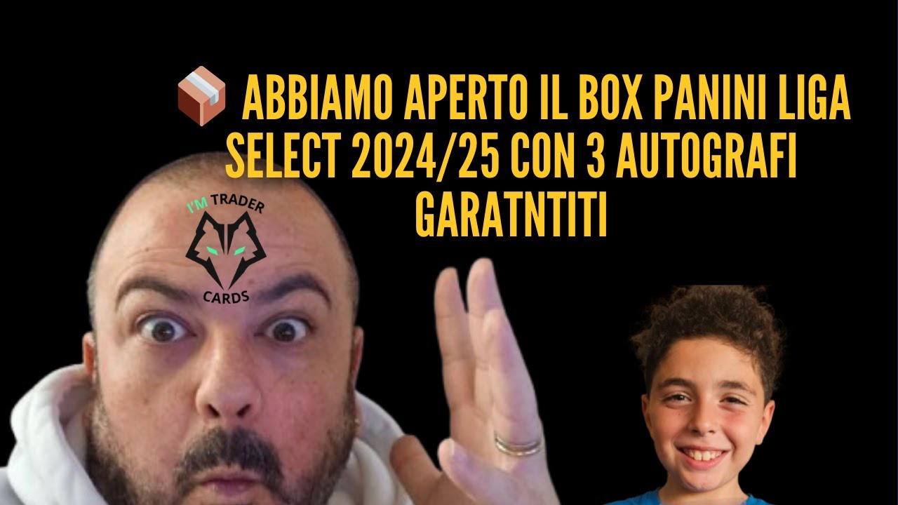 Unboxing Panini Select Liga 2024/25 – 3 Autografi! 🔥
