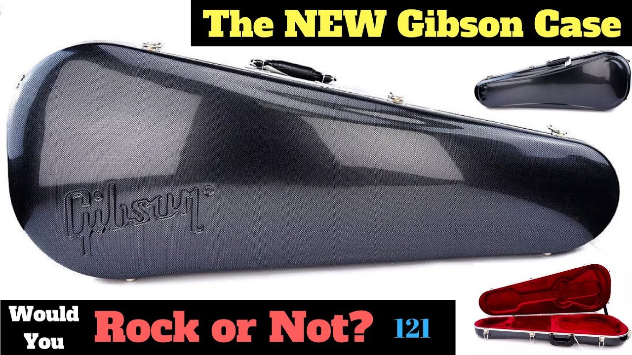Новый дизайн кейса Gibson! Высококачественный жёсткий кейс 2018/2019 | WYRON 121
