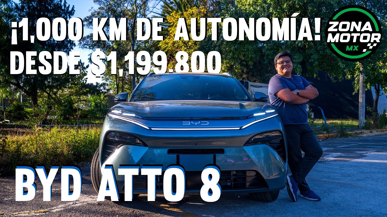 BYD ATTO 8 ¿SUV mediana, ahorradora y precio accesible? || Zona Motor Review